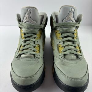 Jordan Air Jordan 5 Retro Jade Horizon DC7501-300 Green Yellow Black 2022 (A2)